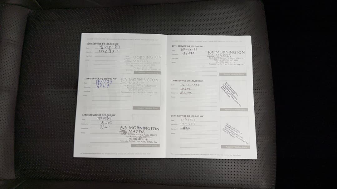 2018 Mazda 6 Atenza, Automatic, 150776 km, Service History