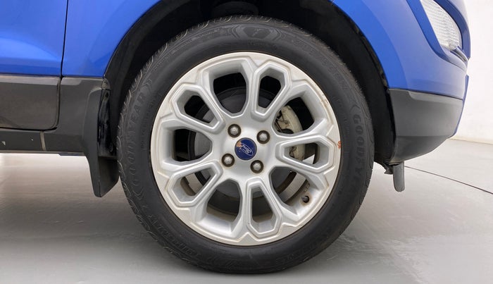 2018 Ford Ecosport TITANIUM + 1.5L PETROL AT, Petrol, Automatic, 38,288 km, Right Front Wheel