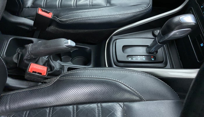 2018 Ford Ecosport TITANIUM + 1.5L PETROL AT, Petrol, Automatic, 38,288 km, Gear Lever