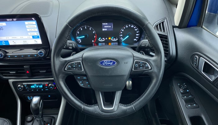 2018 Ford Ecosport TITANIUM + 1.5L PETROL AT, Petrol, Automatic, 38,288 km, Steering Wheel Close Up