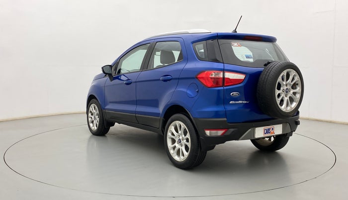 2018 Ford Ecosport TITANIUM + 1.5L PETROL AT, Petrol, Automatic, 38,288 km, Left Back Diagonal