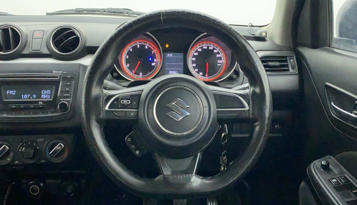 2018 Maruti Swift VXI, Petrol, Manual, 38,982 km, Steering Wheel Close Up