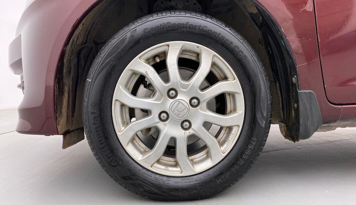 2013 Honda Amaze 1.2 VXMT I VTEC, Petrol, Manual, 53,728 km, Left Front Wheel
