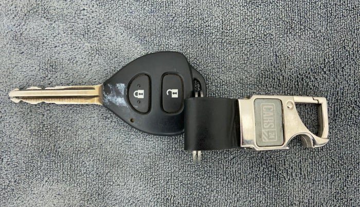 2014 Toyota Innova 2.5 GX 7 STR BS IV, Diesel, Manual, 1,14,696 km, Key Close Up