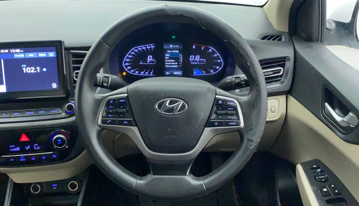 2020 Hyundai Verna SX 1.5 VTVT, Petrol, Manual, 38,431 km, Steering Wheel Close Up