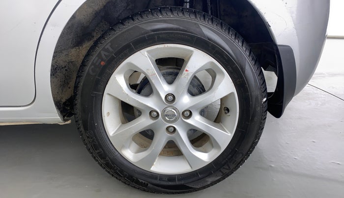 2013 Nissan Micra XV CVT, Petrol, Automatic, 74,785 km, Left Rear Wheel