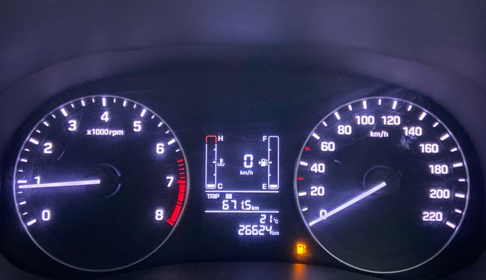 2017 Hyundai Creta SX PLUS 1.6 PETROL, Petrol, Manual, 26,550 km, Odometer Image