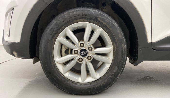 2017 Hyundai Creta SX PLUS 1.6 PETROL, Petrol, Manual, 26,550 km, Left Front Wheel
