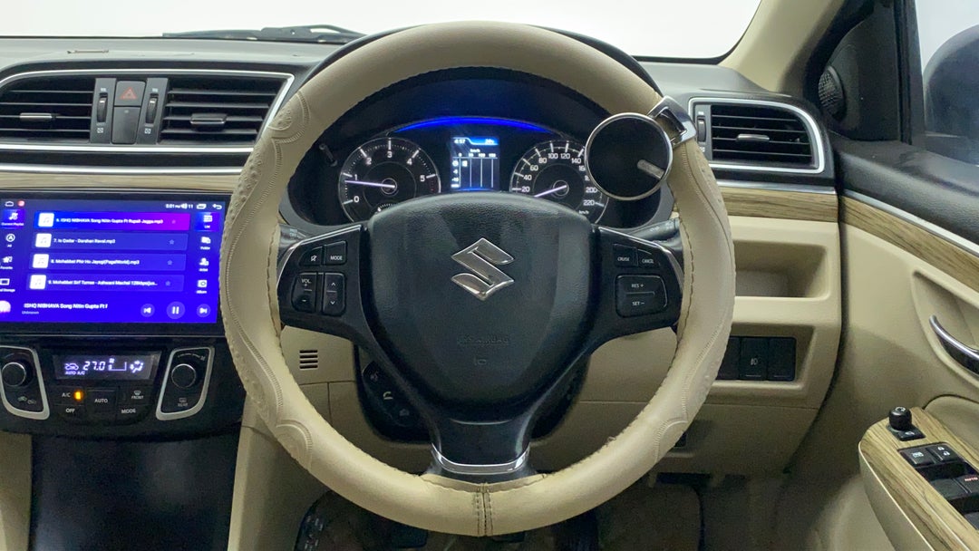 Steering Wheel Close Up