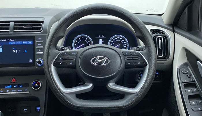 2020 Hyundai Creta S PETROL MT, Petrol, Manual, 6,163 km, Steering Wheel Close-up