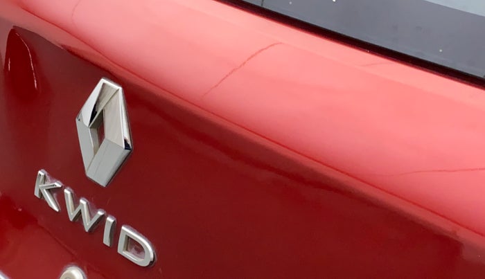2015 Renault Kwid RXT 0.8 (O), Petrol, Manual, 25,736 km, Dicky (Boot door) - Slightly dented