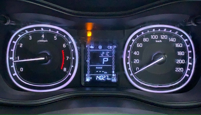 2020 Maruti Vitara Brezza ZXI+ AT SHVS, Petrol, Automatic, 14,504 km, Odometer Image