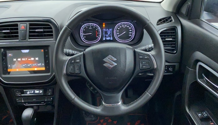 2020 Maruti Vitara Brezza ZXI+ AT SHVS, Petrol, Automatic, 14,504 km, Steering Wheel Close Up