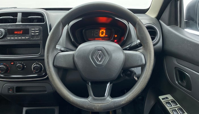 2016 Renault Kwid RXL, Petrol, Manual, 1,02,665 km, Steering Wheel Close Up
