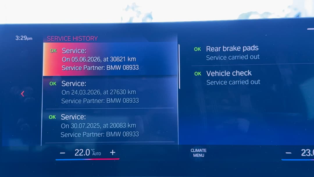 2023 BMW 3 20i M Sport, Automatic, 32210 km, Service History