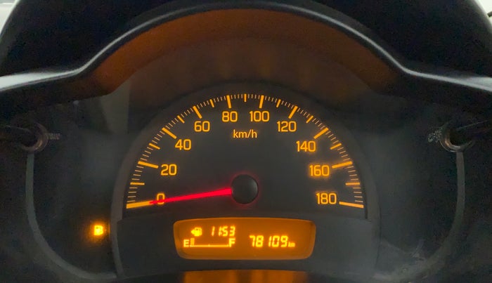 2016 Maruti Celerio VXI, Petrol, Manual, 78,109 km, Odometer Image