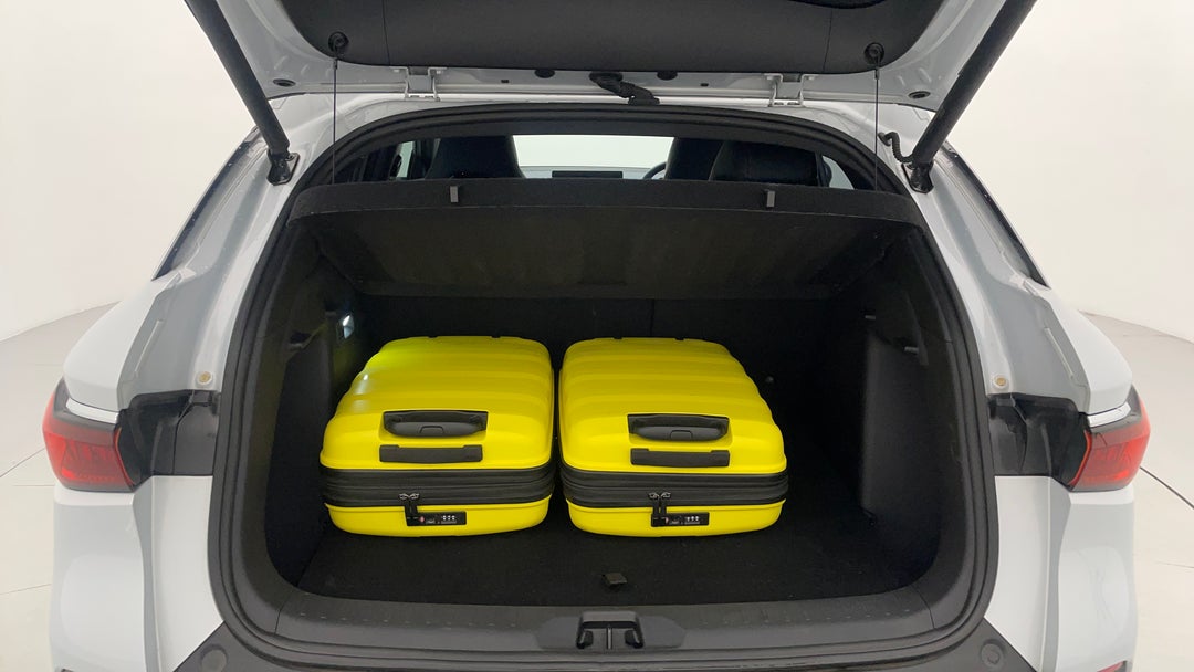 Boot Inside View with Luggage