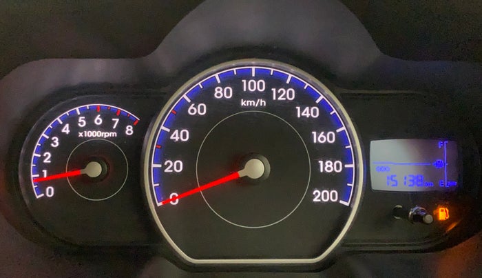 2016 Hyundai i10 SPORTZ 1.1, Petrol, Manual, 15,138 km, Odometer Image
