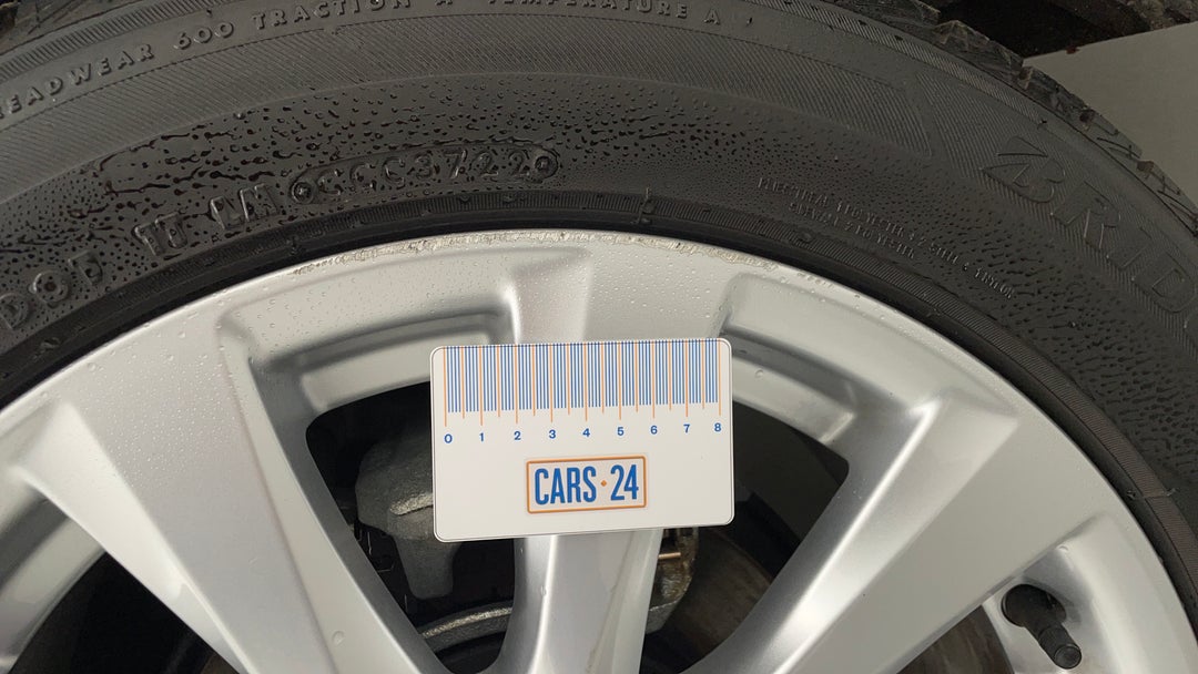 Wheels Rim Rear LHS Gutter Rash