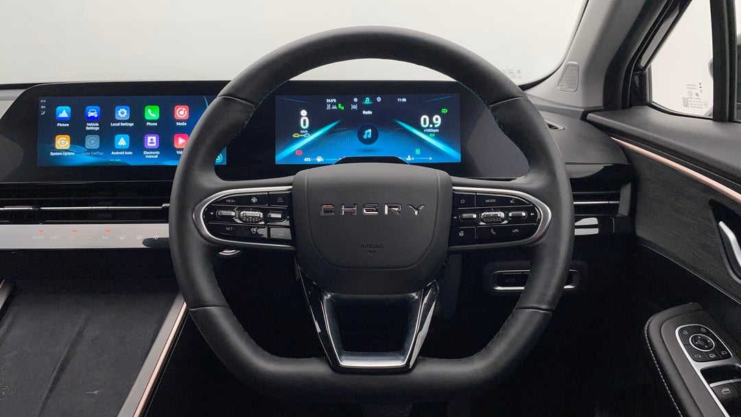 Steering Wheel Close-up
