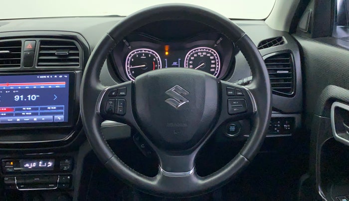 2020 Maruti Vitara Brezza ZXI PLUS, Petrol, Manual, 45,480 km, Steering Wheel Close Up