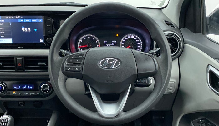 2020 Hyundai GRAND I10 NIOS SPORTZ 1.2 KAPPA VTVT CNG, CNG, Manual, 60,416 km, Steering Wheel Close Up