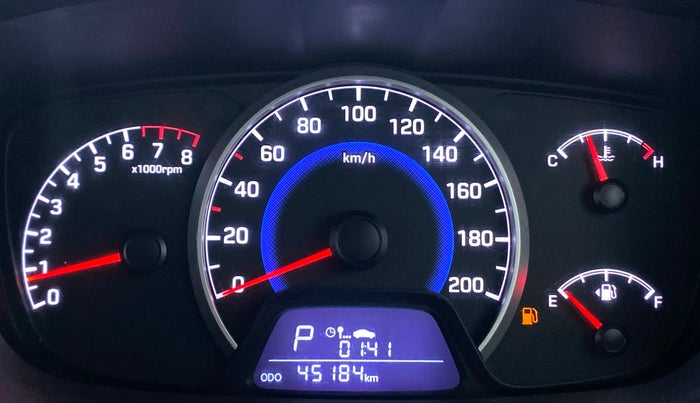 2017 Hyundai Grand i10 SPORTZ (O) 1.2 AT VTVT, Petrol, Automatic, 45,471 km, Odometer Image
