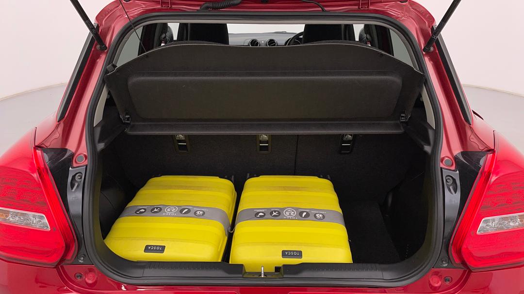 2022 Suzuki Swift Gl (qld), Automatic, 25048 km, Boot Inside View with Luggage