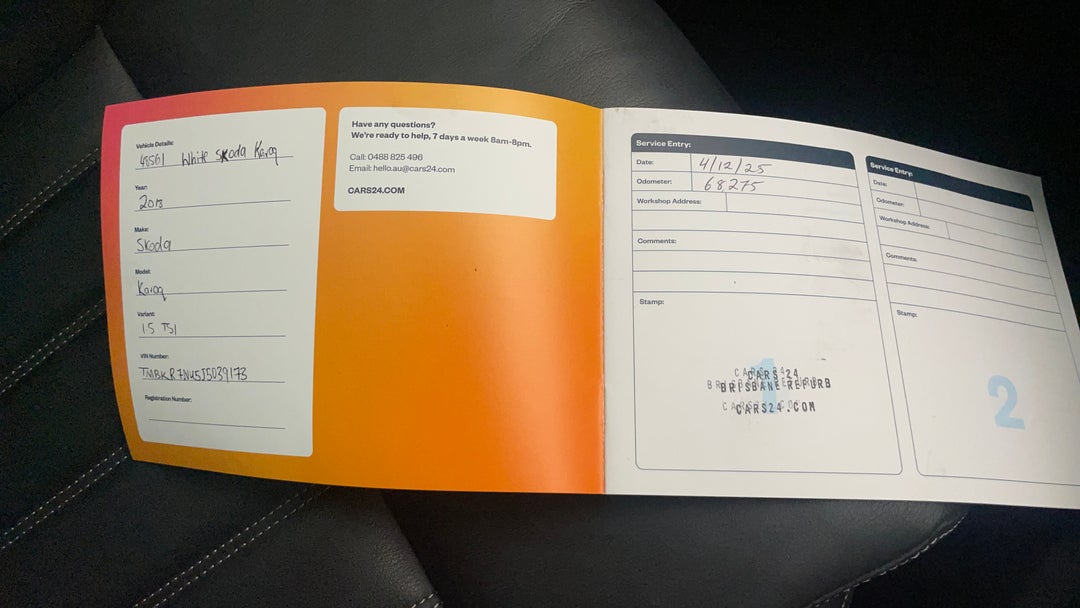 2018 SKODA Karoq 1.5 110tsi, Automatic, 68278 km, Service History