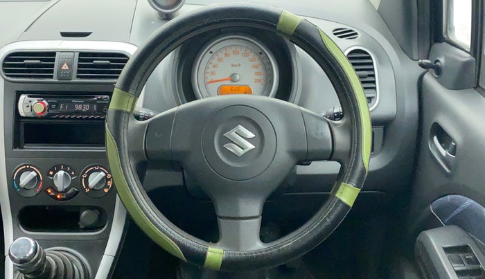 2010 Maruti Ritz VXI, Petrol, Manual, 50,041 km, Steering Wheel Close Up