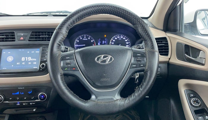 2017 Hyundai Elite i20 ASTA 1.2, Petrol, Manual, 85,501 km, Steering Wheel Close Up