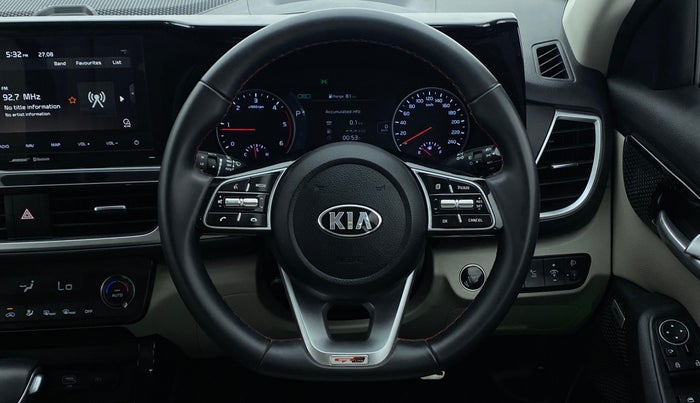 2020 KIA SELTOS 1.5 GTX+ AT, Diesel, Automatic, 40,194 km, Steering Wheel Close Up