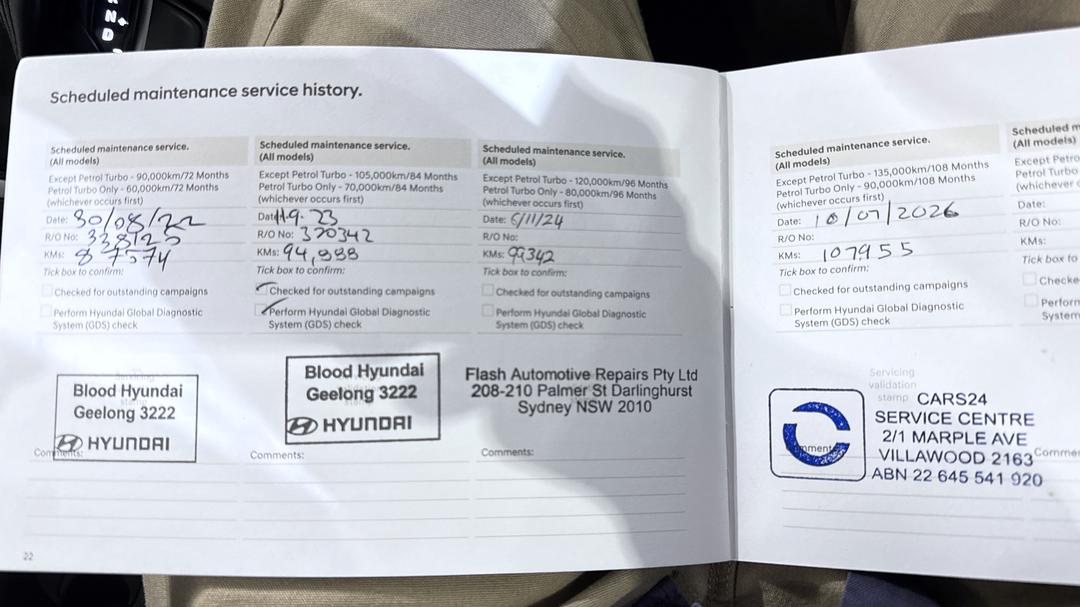 2018 Hyundai Kona Elite (FWD), Automatic, 107955 km, Service History