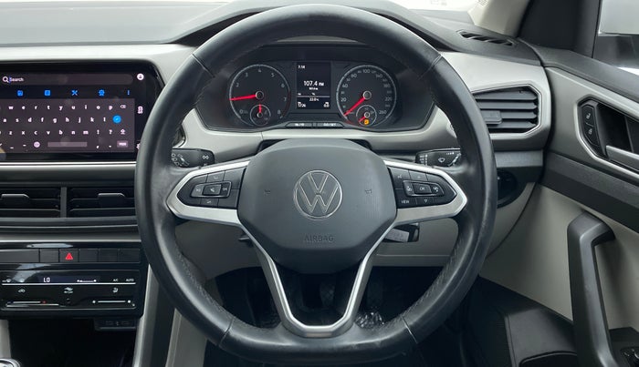 2022 Volkswagen TAIGUN HIGHLINE 1.0 TSI MT, Petrol, Manual, 5,799 km, Steering Wheel Close Up