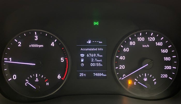 2019 Hyundai Verna 1.6 SX (O) CRDI MT, Diesel, Manual, 74,923 km, Odometer Image