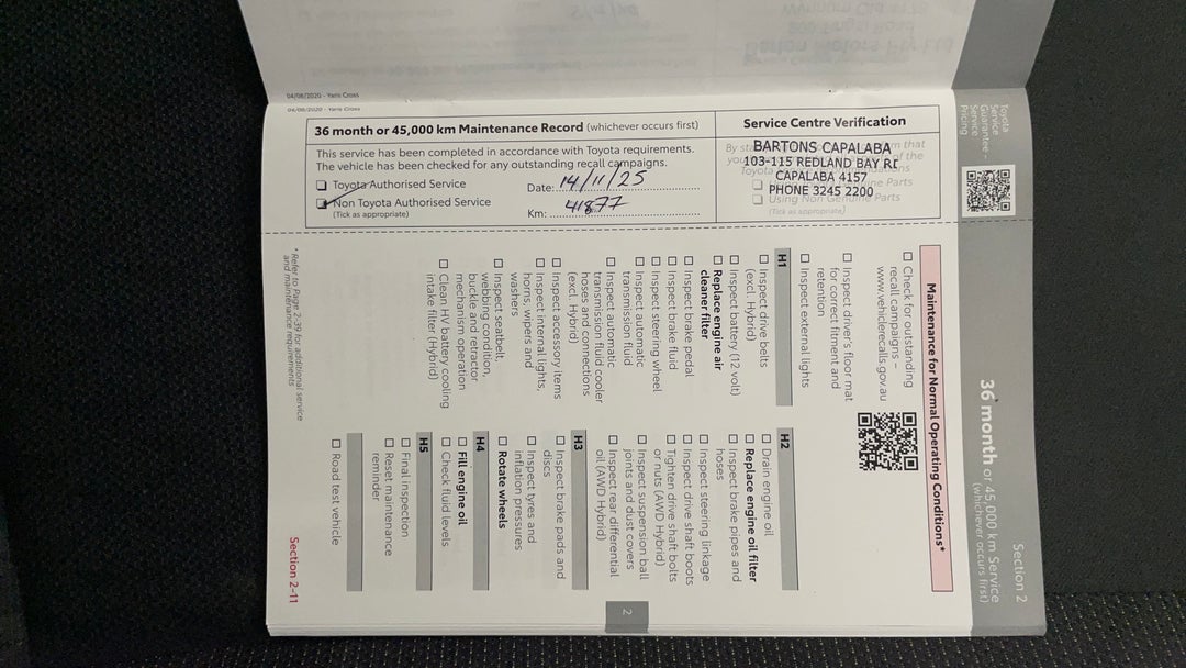 2022 Toyota Yaris Cross Gx Hybrid, Automatic, 43380 km, Service History