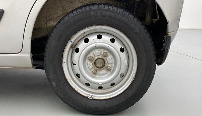 2011 Maruti Wagon R 1.0 LXI, Petrol, Manual, 80,404 km, Left Rear Wheel