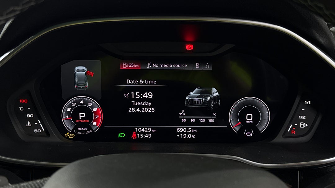 2025 Audi Q3 40 Tfsi Quattro S Line, Automatic, 10429 km, Odometer View