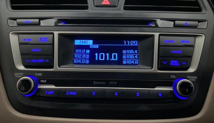 2015 Hyundai Elite i20 SPORTZ 1.2, Petrol, Manual, 15,828 km, Infotainment System
