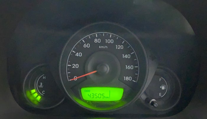 2017 Hyundai Eon ERA +, Petrol, Manual, 43,588 km, Odometer Image
