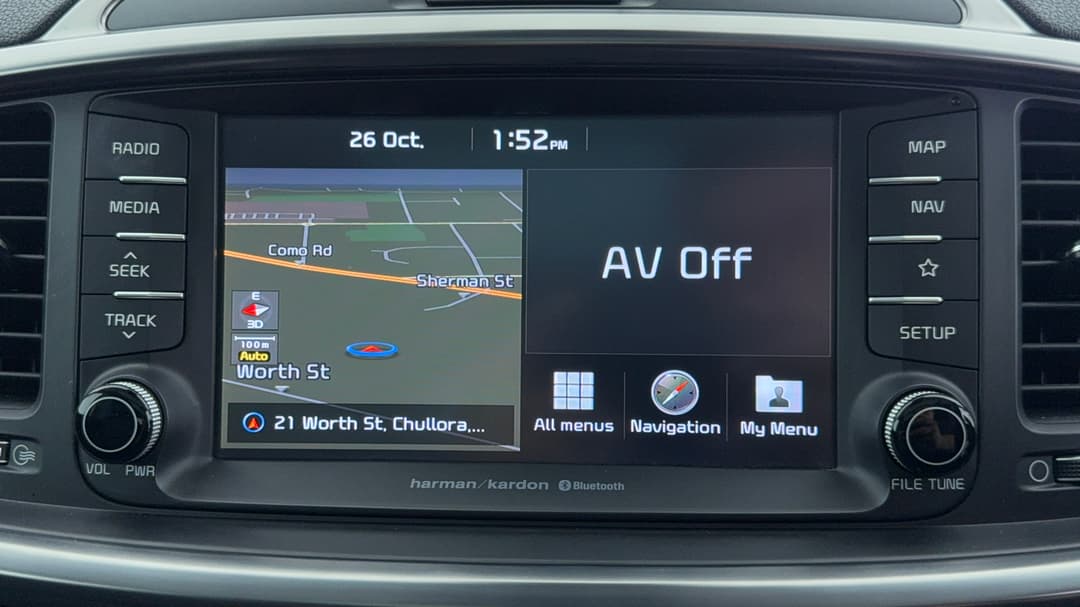 2017 Kia Sorento Gt-line (4x4), Automatic, 150881 km, Infotainment System