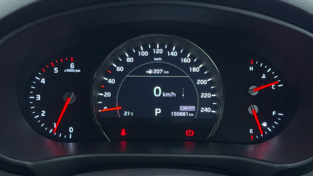 2017 Kia Sorento Gt-line (4x4), Automatic, 150881 km, Odometer View