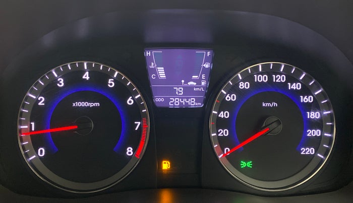 2016 Hyundai Verna FLUIDIC 1.6 SX VTVT, Petrol, Manual, 28,589 km, Odometer Image