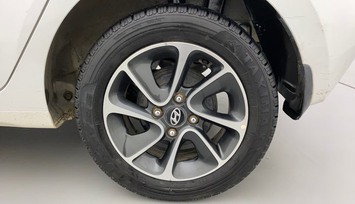 2017 Hyundai Grand i10 SPORTZ (O) AT 1.2 KAPPA VTVT, Petrol, Automatic, 62,106 km, Left Rear Wheel