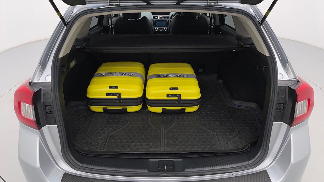 Boot Inside View with Luggage