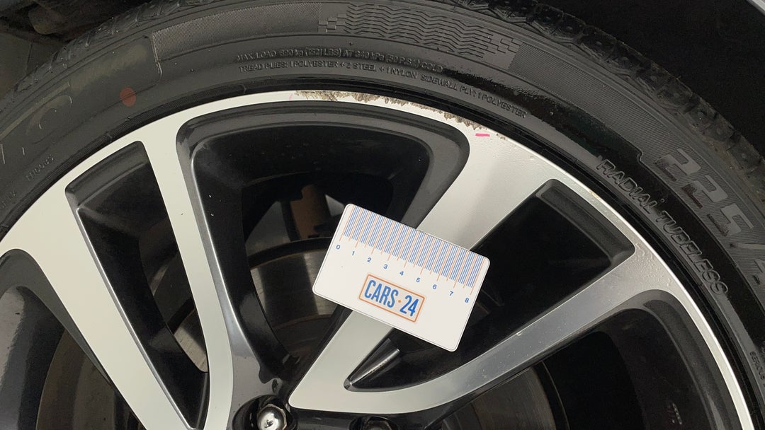 Wheels Rim Rear LHS Gutter Rash