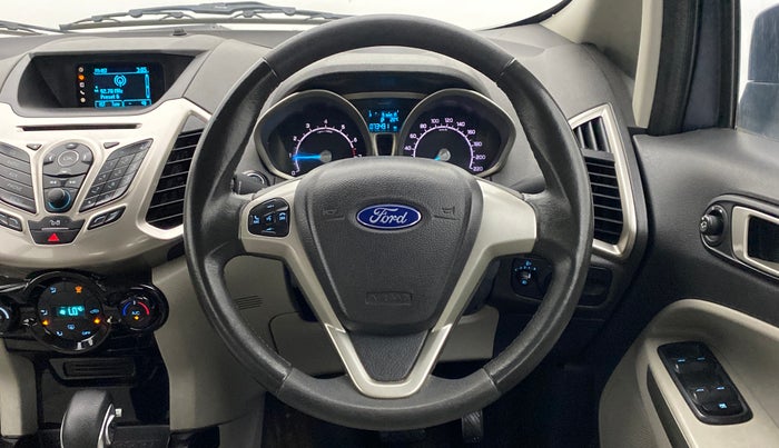 2016 Ford Ecosport 1.5 TITANIUM TI VCT AT, Petrol, Automatic, 73,647 km, Steering Wheel Close Up