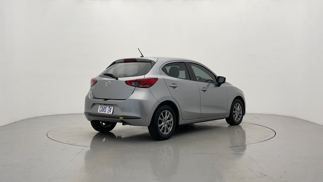 2023 Mazda 2 G15 Pure, Automatic, 9886 km, Right Back Diagonal (45- Degree) View