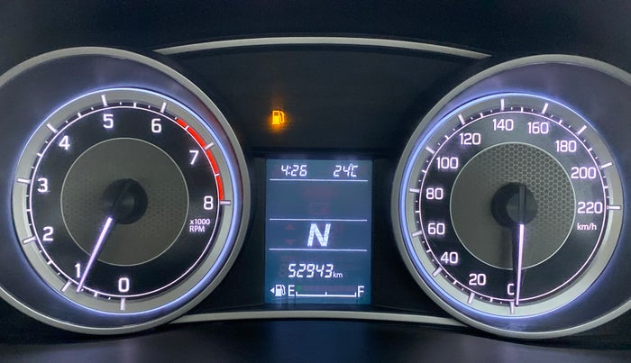 2018 Maruti Dzire VXI AMT, Petrol, Automatic, 53,041 km, Odometer Image