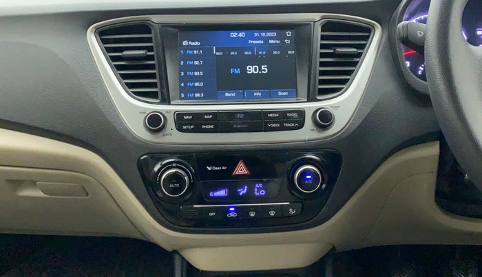 2018 Hyundai Verna 1.6 VTVT SX, Petrol, Manual, 56,462 km, Air Conditioner